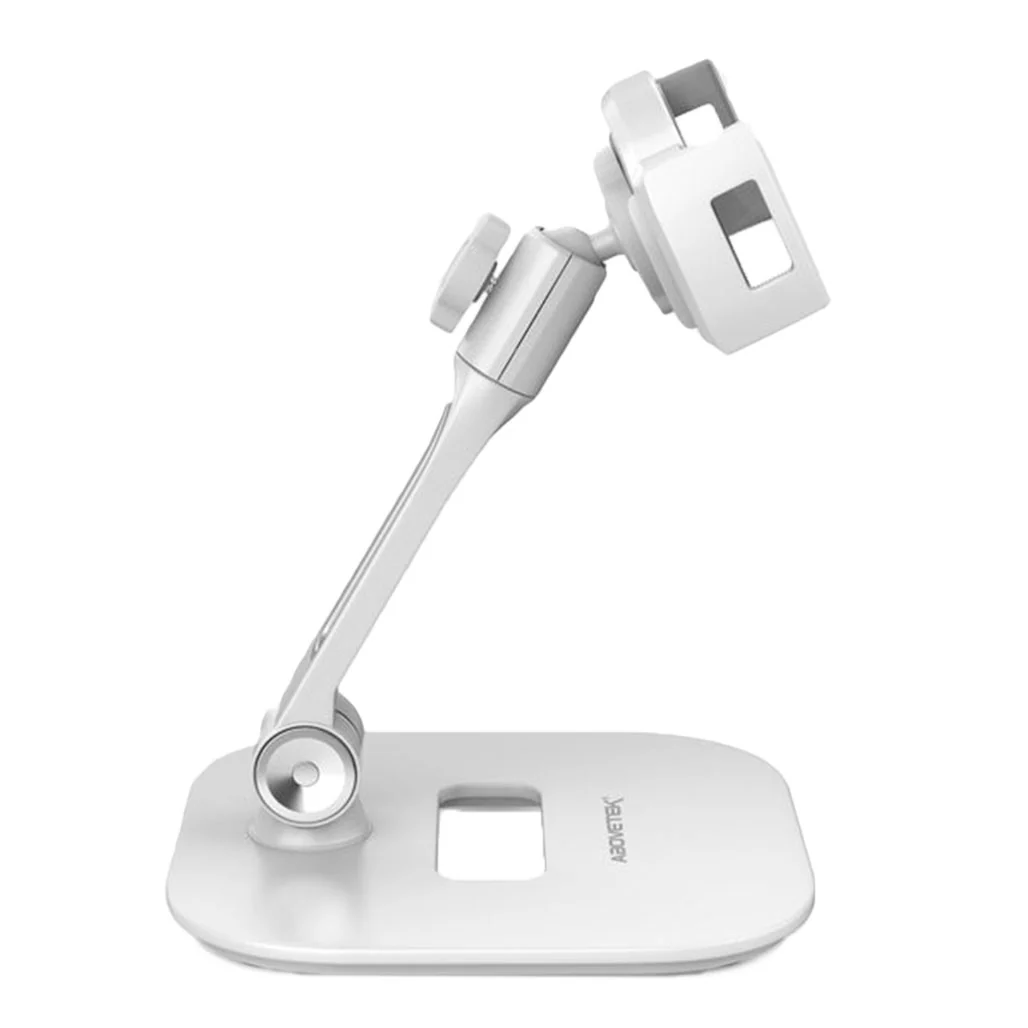 AboveTek Rotate Tablet Holder - Adjustable 360° Stand for 4-11 Inch Tablets and Smartphones with Tripod Adapter - Image 2