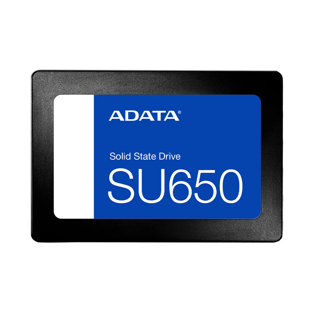 ADATA Ultimate SU650 2TB Internal SSD - High-Speed 3D NAND Flash, SLC Caching, Advanced Error Correction