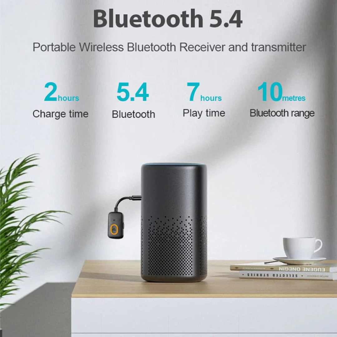 Bluepebble AirLync Bluetooth 5.4 Airplane Adapter - BP-AIRLYNC-BK - Image 4