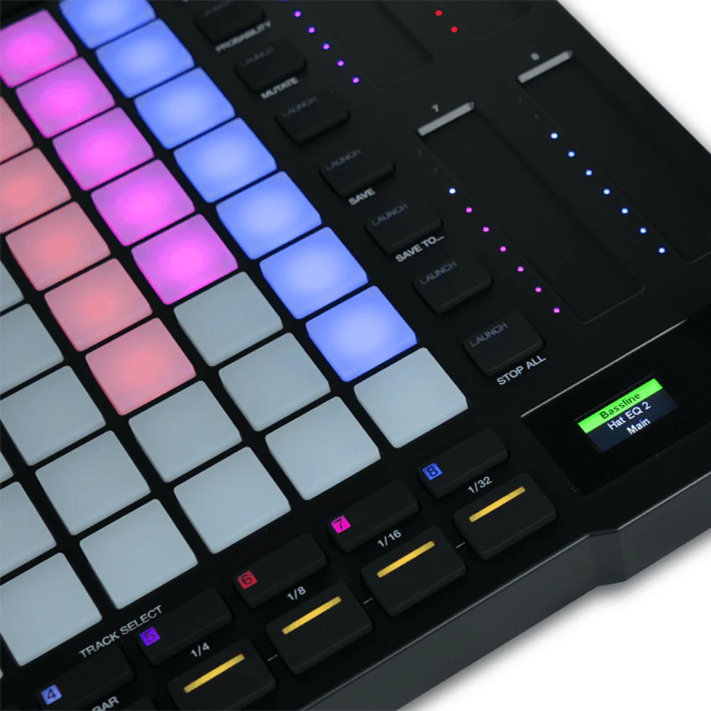 AKAI APC64 Ableton - Live MIDI Controller with Step Sequencer, Touch Strips, CV/Gate, and Software Suite - Image 5