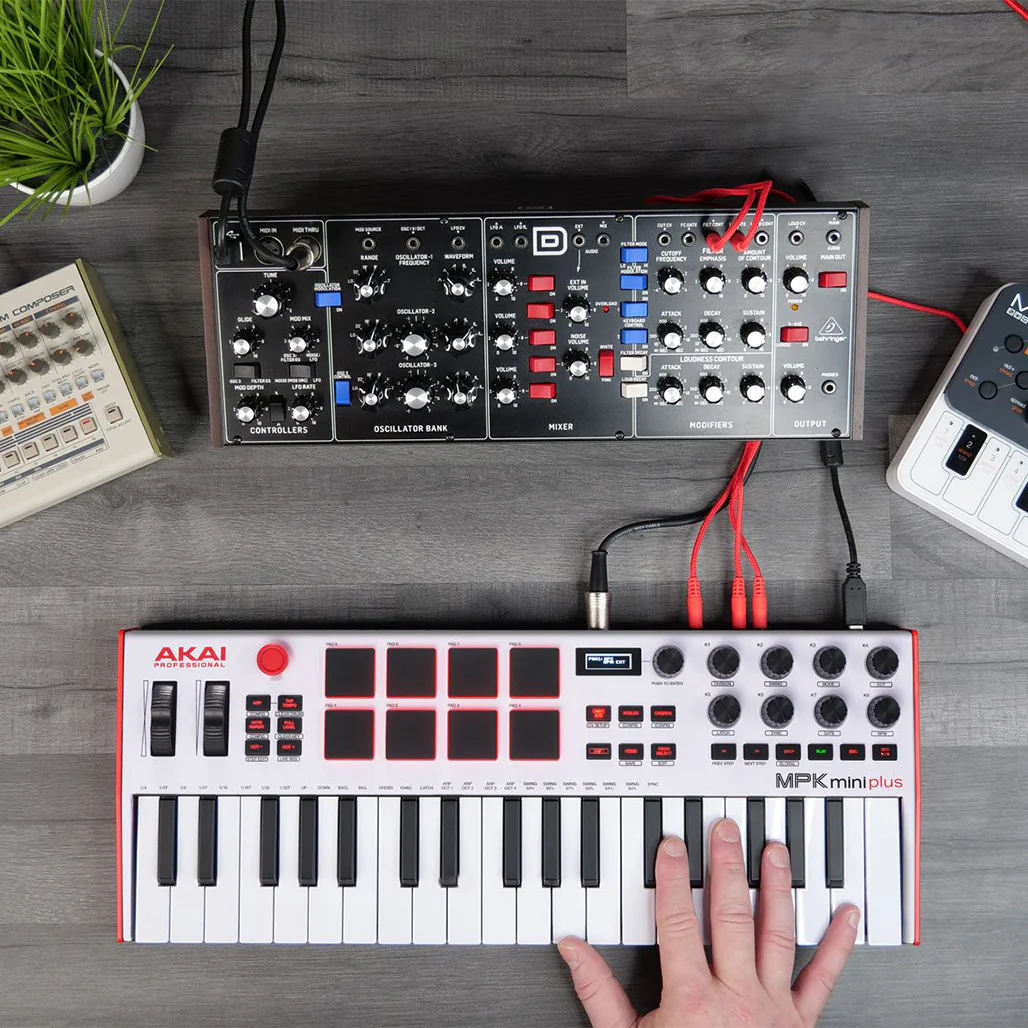 AKAI MPK Mini Plus - 37-Key USB MIDI Keyboard Controller - Image 8