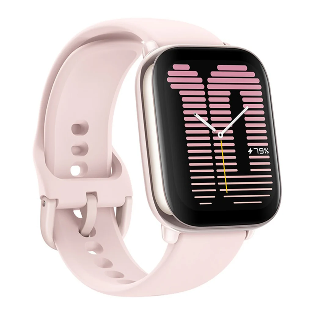Amazfit Active Petal Pink Fitness Smartwatch - Image 3