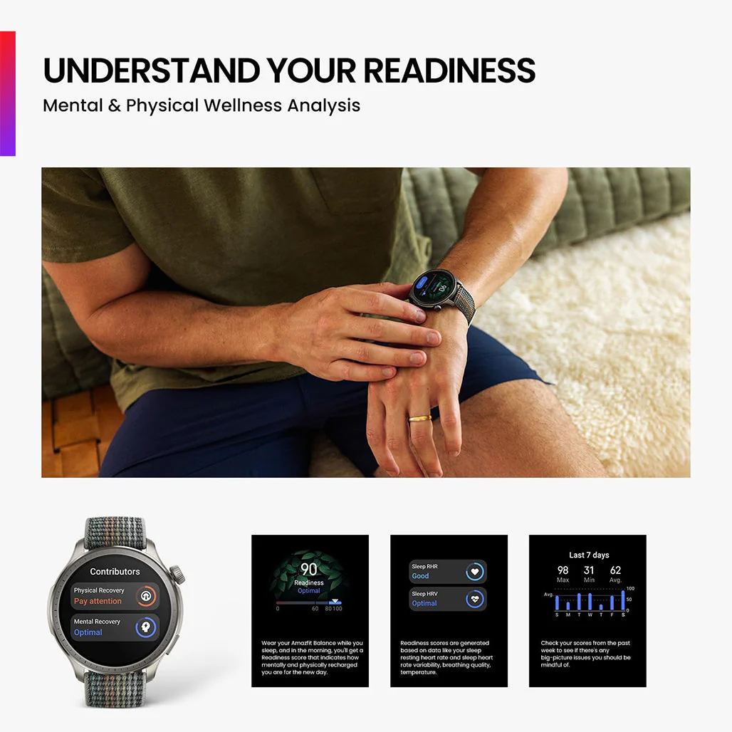 Amazfit Balance Black - The Ultimate Fitness Smart Watch - Image 6