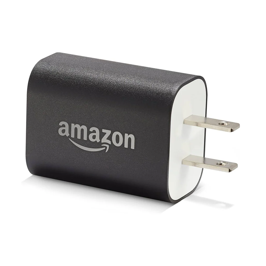 Amazon 9W Official USB Power Adapter for Kindle, Fire Tablets, and Echo Dot - 1.8A Fast Charging Compatible with Micro-USB Devices