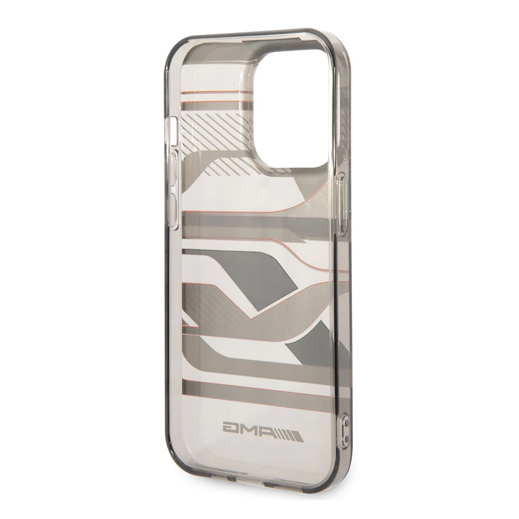 AMG Transparent PC/TPU Case With Expressive Graphic Design For iphone 14 Pro - Image 3