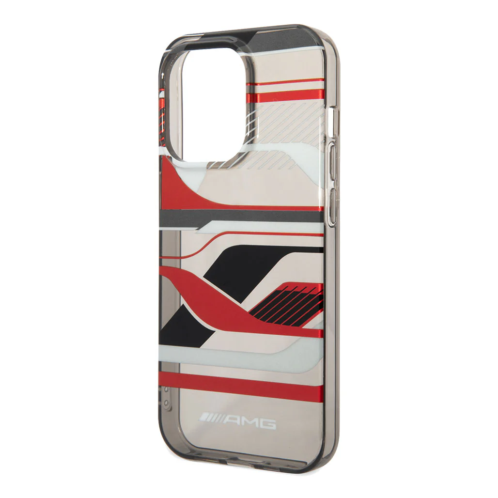 AMG Transparent PC/TPU Case With Expressive Graphic Design For iphone 14 Pro Max - Image 2