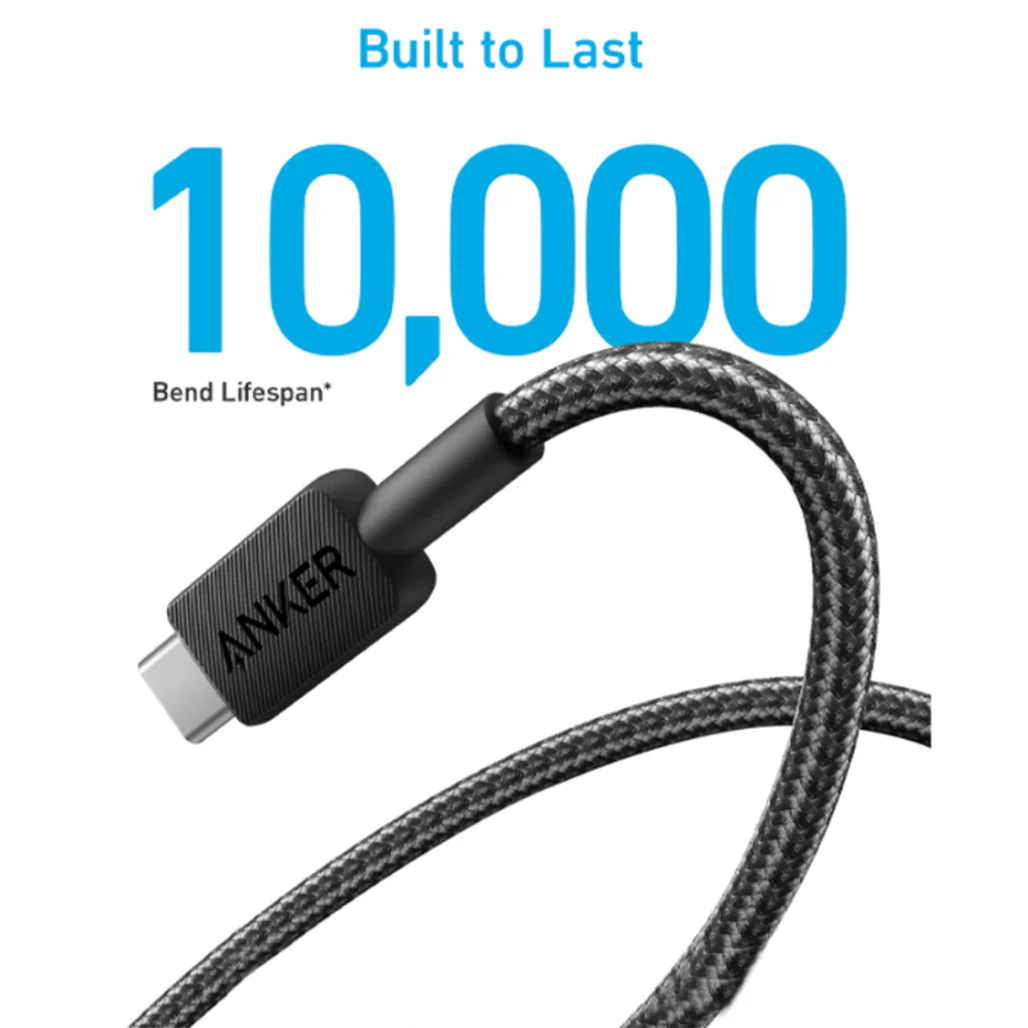 Anker 322 USB-A to USB-C Cable (3ft) – High-Speed Charging & Data Transfer - Image 3