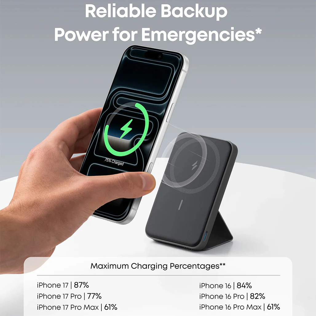 Anker 622 Magnetic Battery (MagGo) - 5000mAh Wireless Power Bank - Image 9