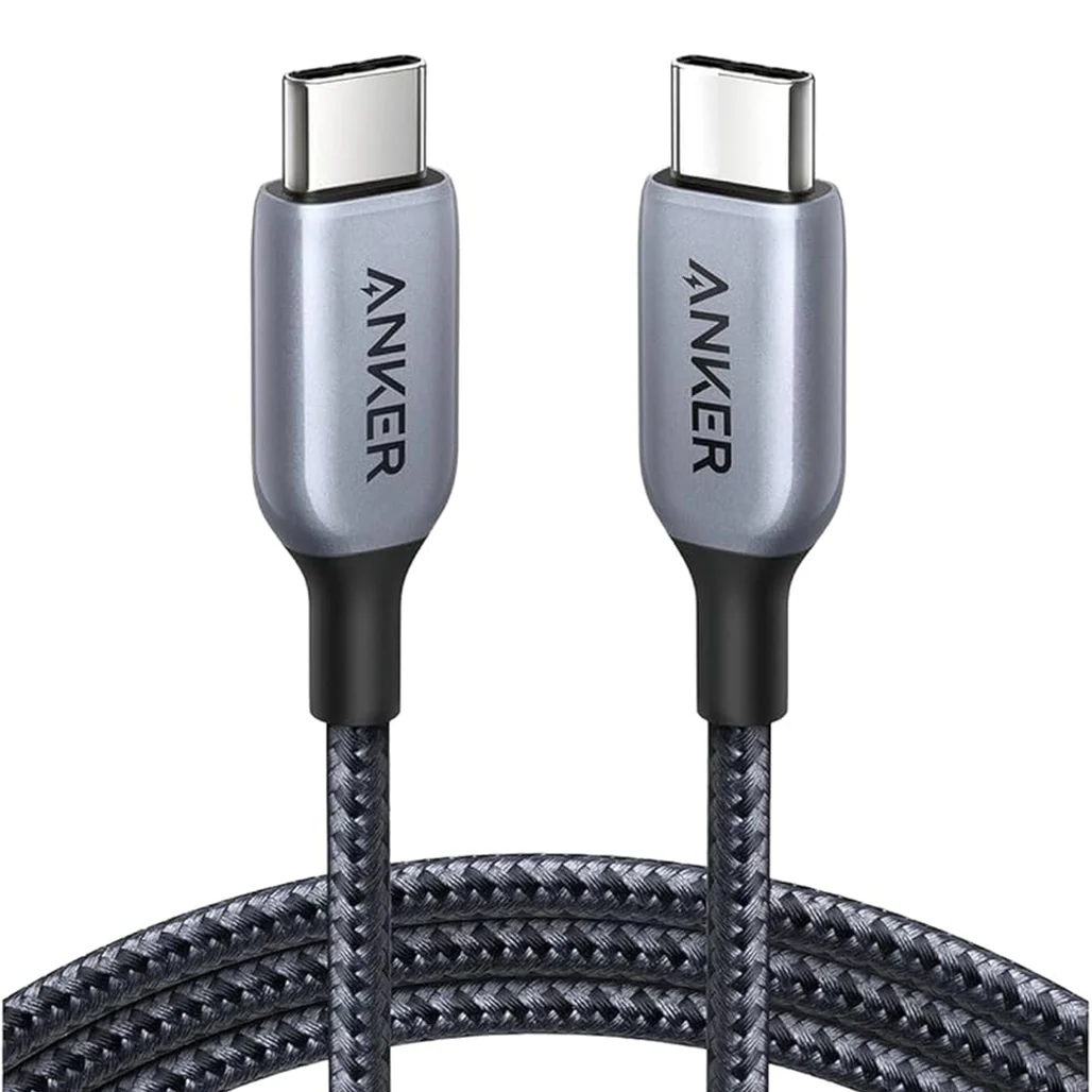 Anker 765 USB-C to USB-C Cable (Nylon) 240W 6ft – Durable and Fast Charging Cable for Apple & Samsung Devices