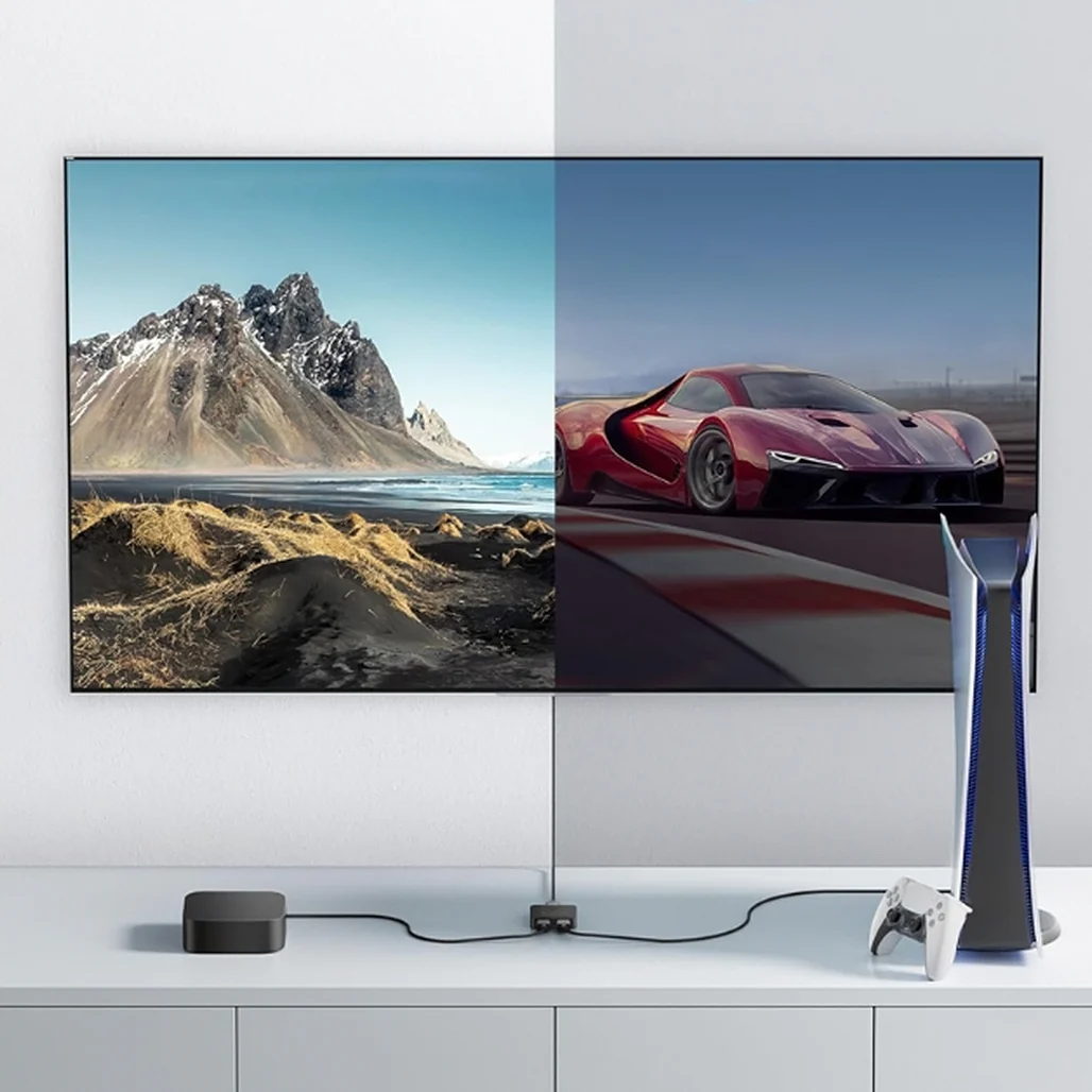 Anker HDMI Switch (2 In 1 Out) – 4K@60Hz HDMI Splitter, HDR, 3D, Dolby, for Laptops, PC, Xbox, PS5/PS4, and More - Image 3