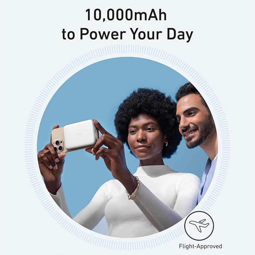 Anker MagGo Ultra-Slim 10000mAh Qi2 Certified 15W Power Bank - Wireless Charging for iPhone and More - Image 6