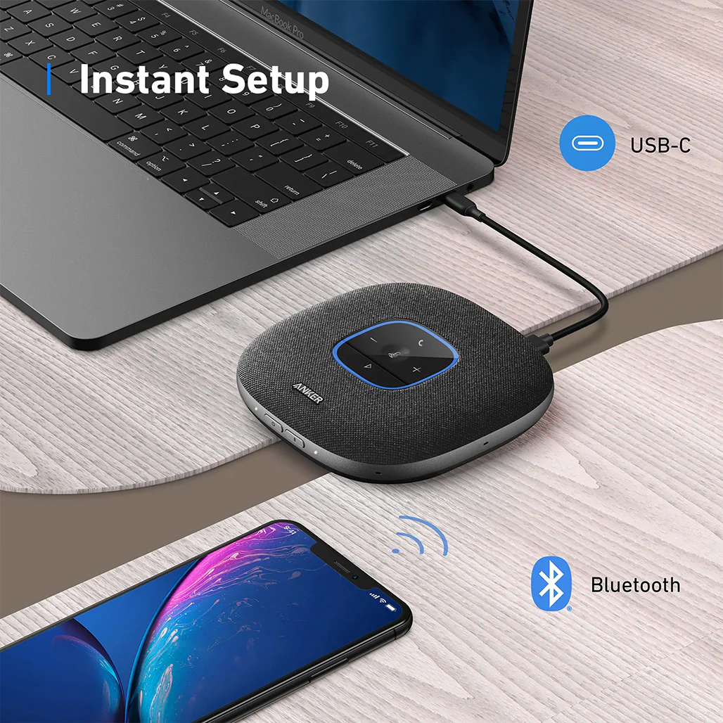 Anker PowerConf S3 Bluetooth Conference Speakerphone - Image 6