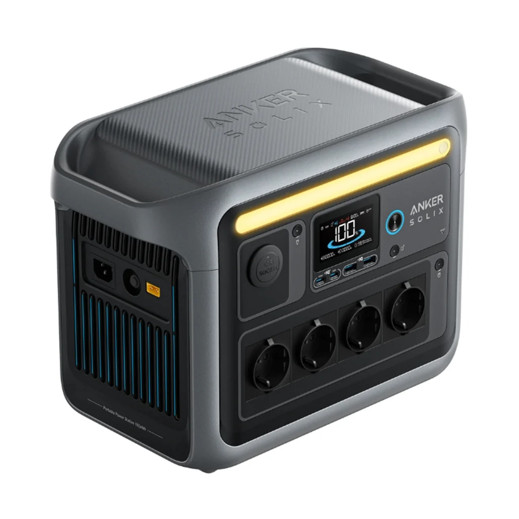 Anker SOLIX C1000 Portable Power Station – 1056Wh LiFePO4 Battery, 1800W Solar Generator for Home Backup, RV & Camping - Image 2