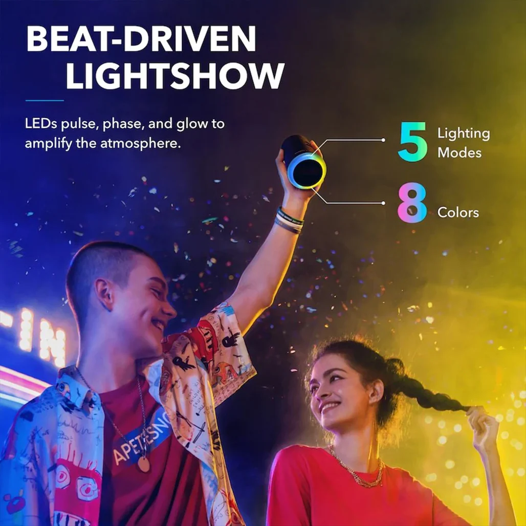 Anker Soundcore Flare Mini - Waterproof Bluetooth Speaker - Image 4