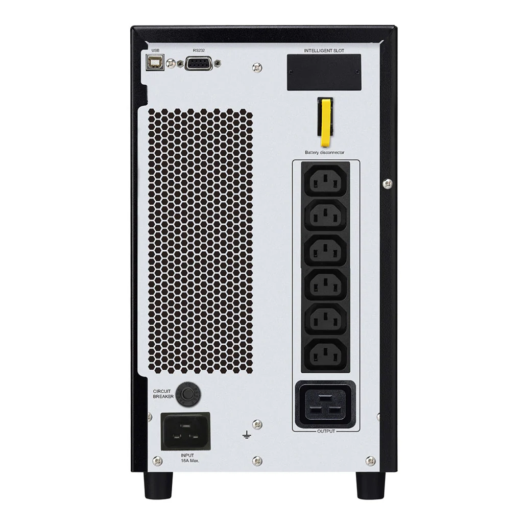 APC Easy UPS On-Line 3kVA/2400W Tower 230V - Advanced Power Protection with Intelligent Card Slot & LCD - Image 3