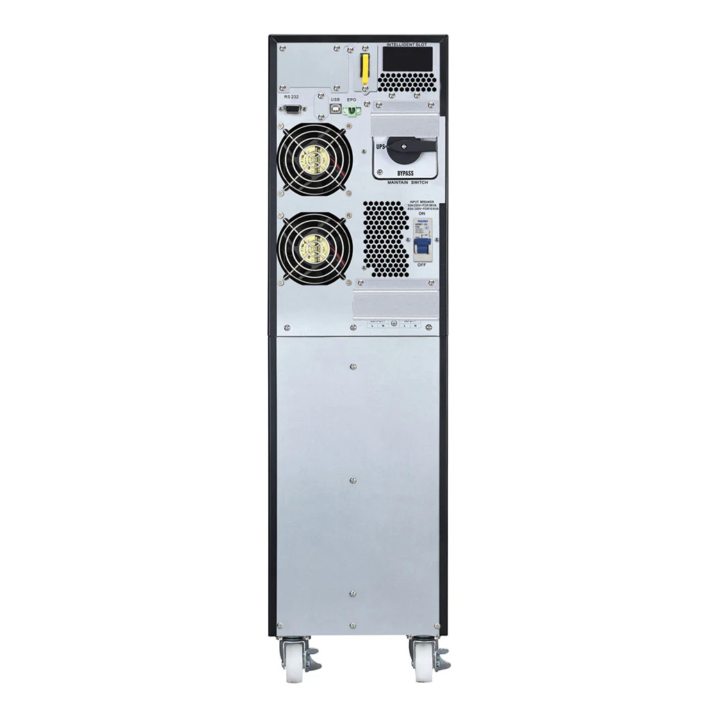 APC Easy UPS On-Line 6kVA/6kW Tower 230V - High-Efficiency Double-Conversion UPS with Intelligent Card Slot & LCD - Image 2
