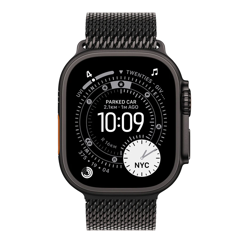 Apple 49mm Black Titanium Milanese Loop Band - Image 3
