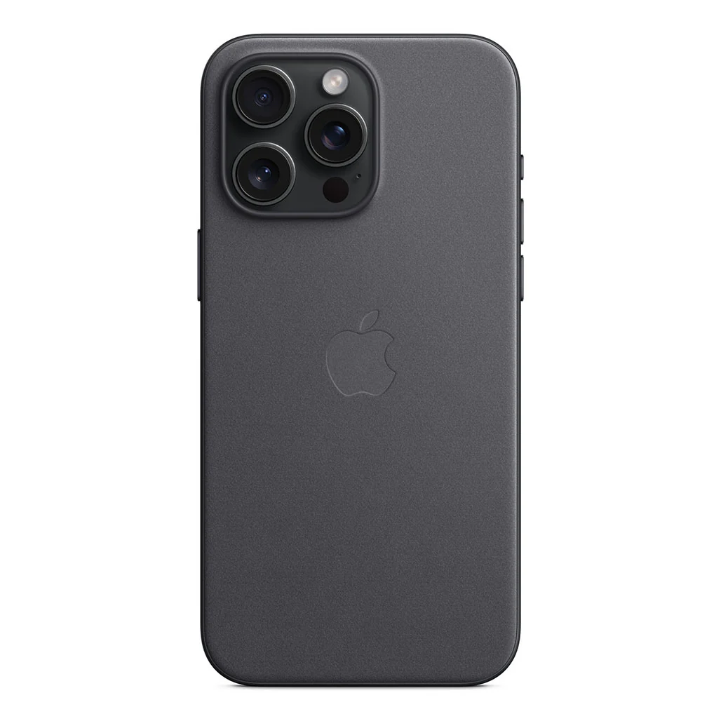 Apple iPhone 15 Pro Max FineWoven Case with MagSafe - Black - Image 2