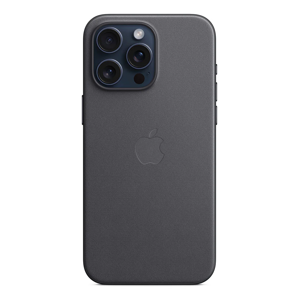 Apple iPhone 15 Pro Max FineWoven Case with MagSafe - Black - Image 4