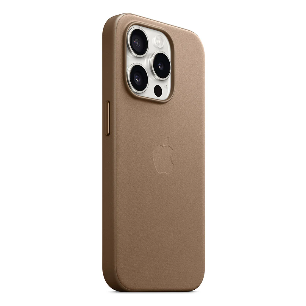Apple iPhone 15 Pro Max FineWoven Case with MagSafe - Taupe - Image 5
