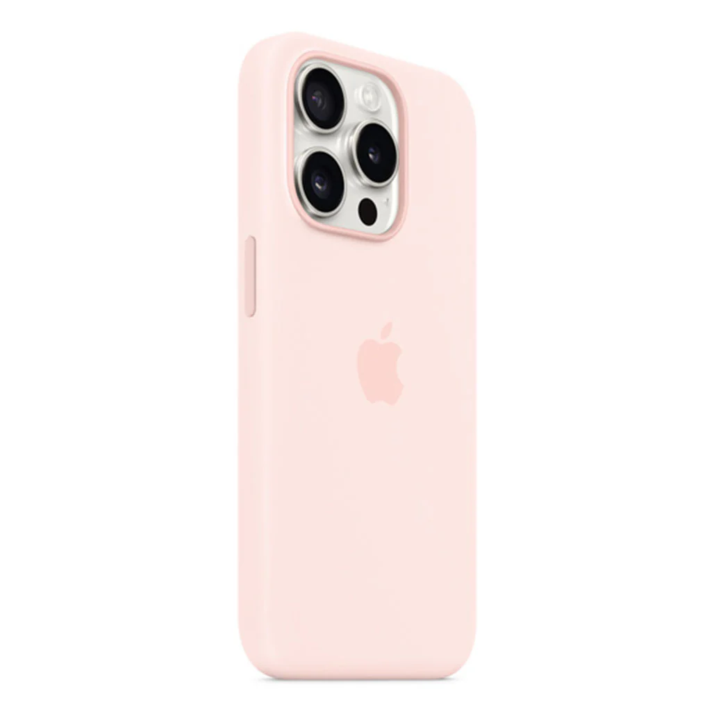 Apple iPhone 15 Pro Silicone Case with MagSafe - Black - Image 12