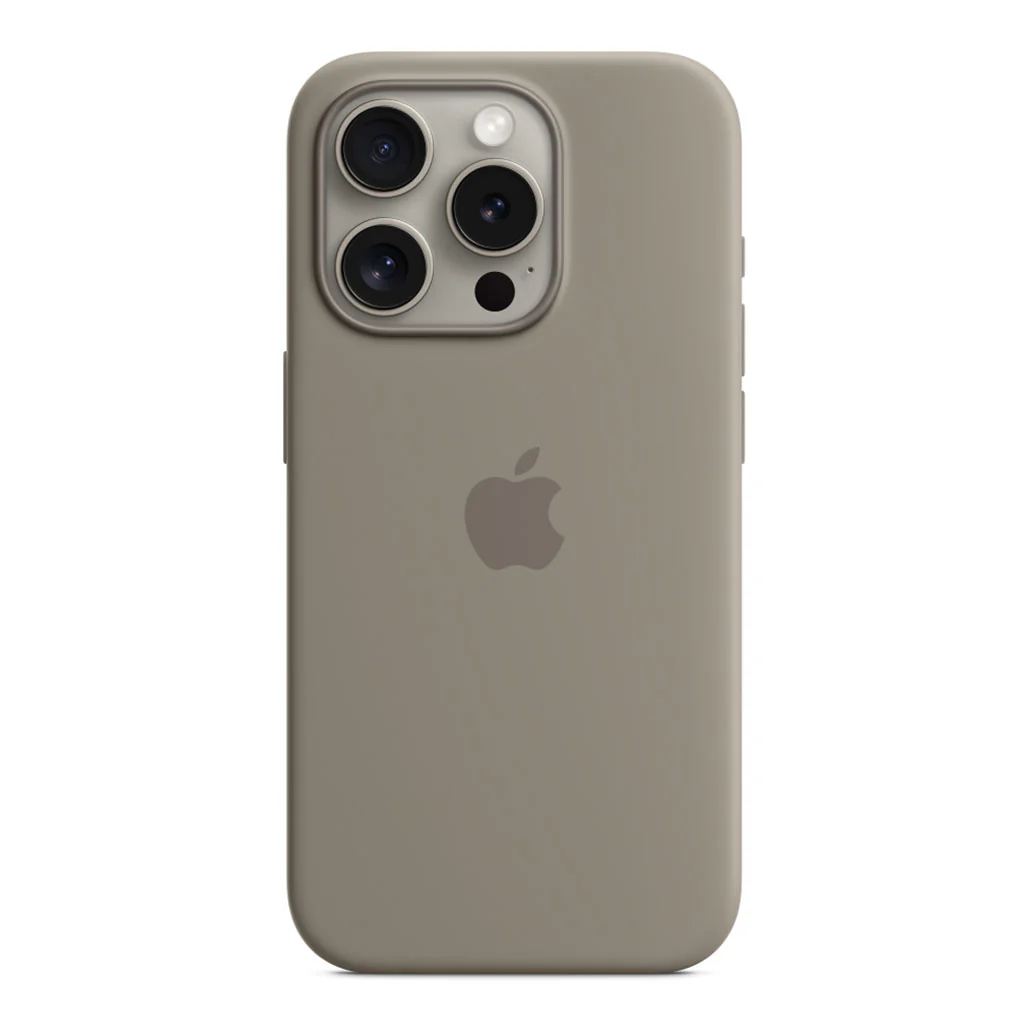 Apple iPhone 15 Pro Silicone Case with MagSafe - Black - Image 4