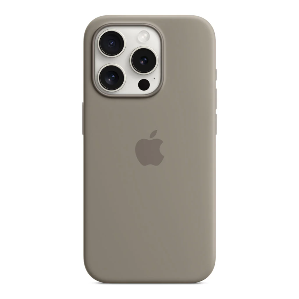 Apple iPhone 15 Pro Silicone Case with MagSafe - Black - Image 6