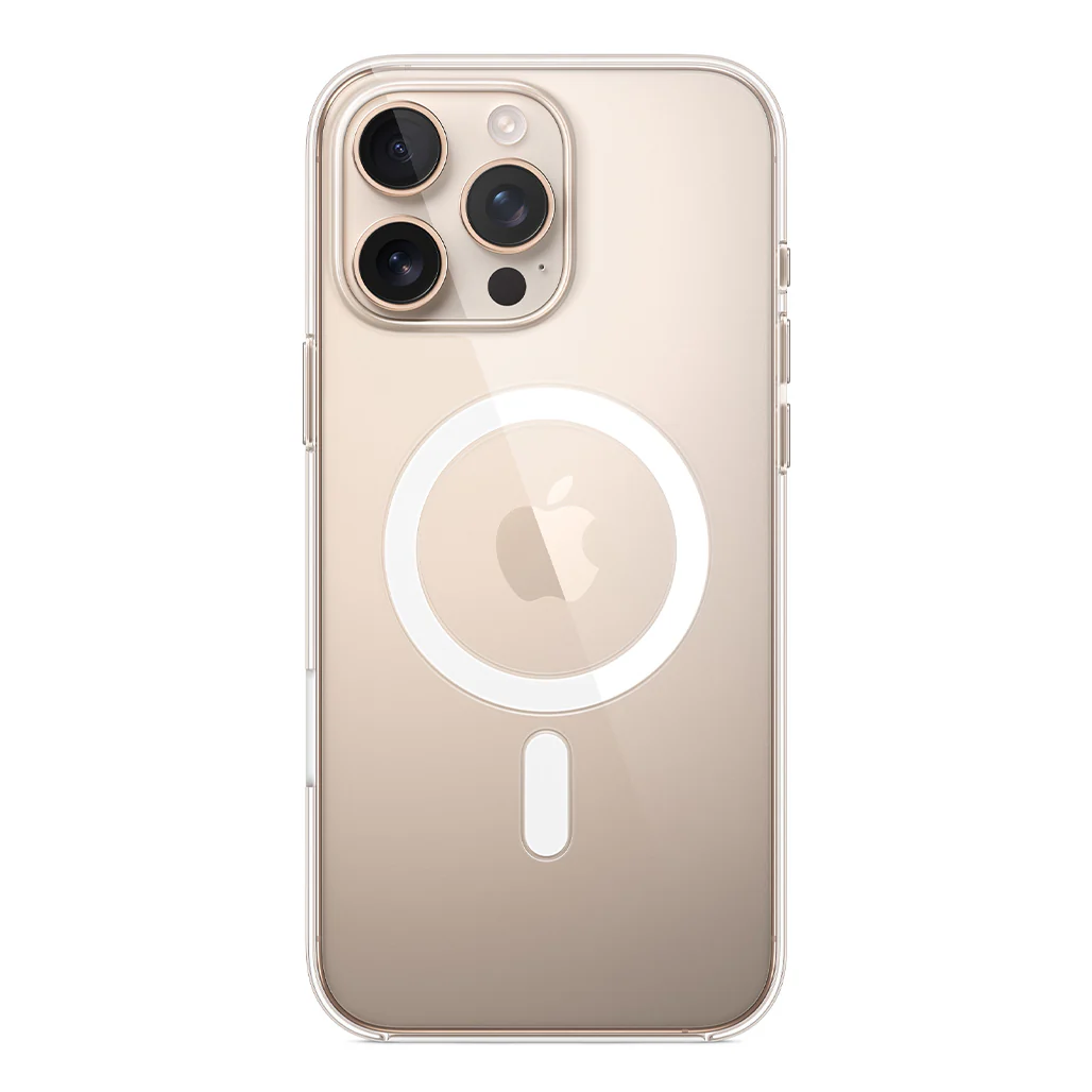 Apple iPhone 16 Pro Max Clear Case with MagSafe – Slim, Protective, and Wireless Charging Compatible
