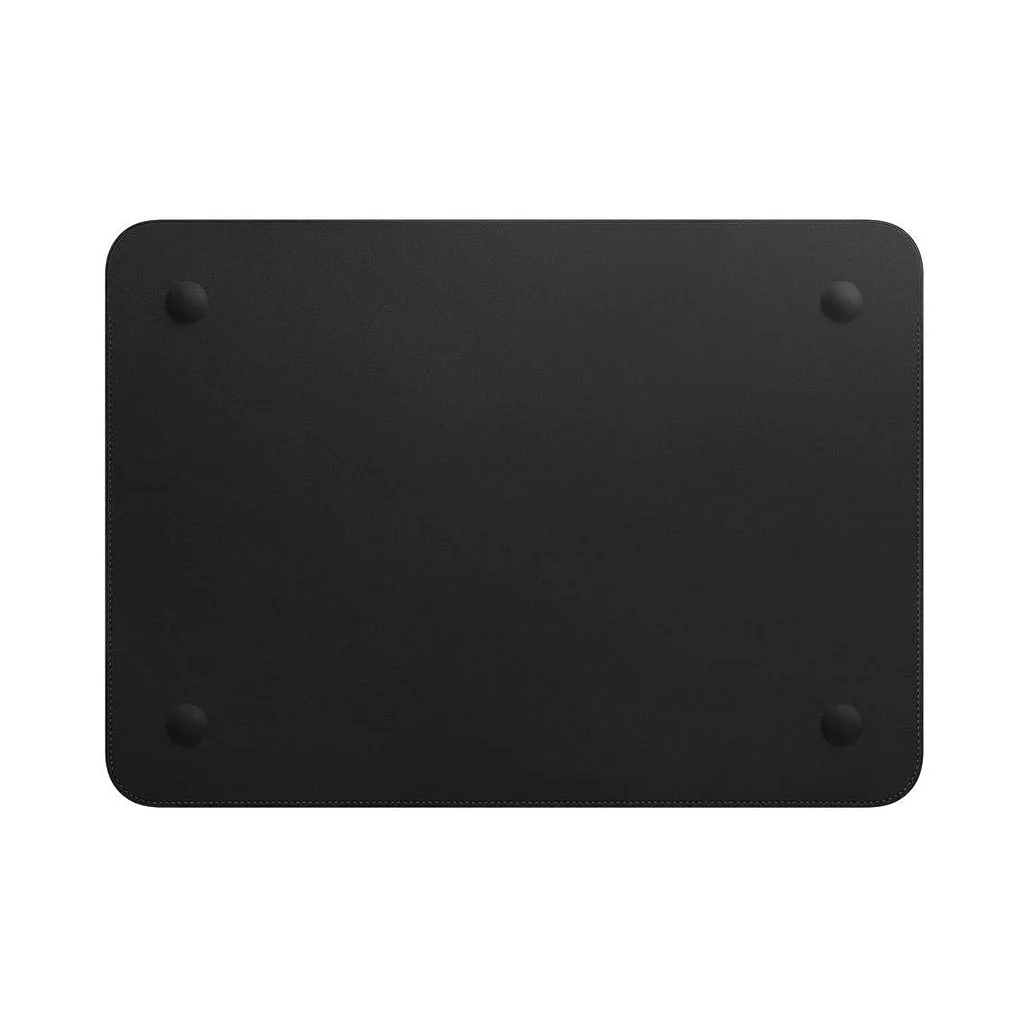 Apple Leather Sleeve for Apple Macbook Air or Pro 13-inch - Black - Image 2