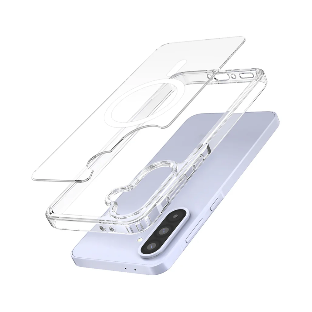ARAREE Duple M Case for Samsung Galaxy A36 – Clear, Magnetic, Anti-Yellowing UV Coating, Durable Protection - Image 3