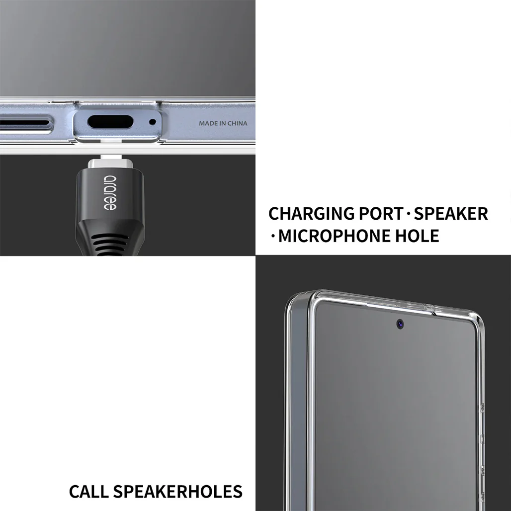 Araree Duple M Stand Case for Samsung Galaxy S25 Ultra – Clear Protection with Magnetic Charging & 360° Kickstand - Image 7