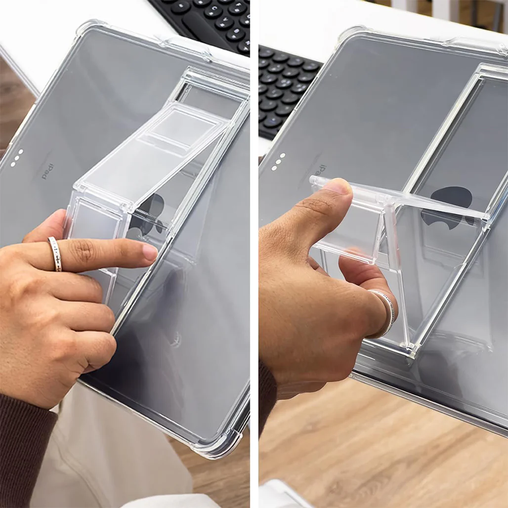 Araree FLEXIELD SP Shockproof Clear Case with Kickstand & S Pen Holder for iPad Pro 13" 7th Gen - Image 7