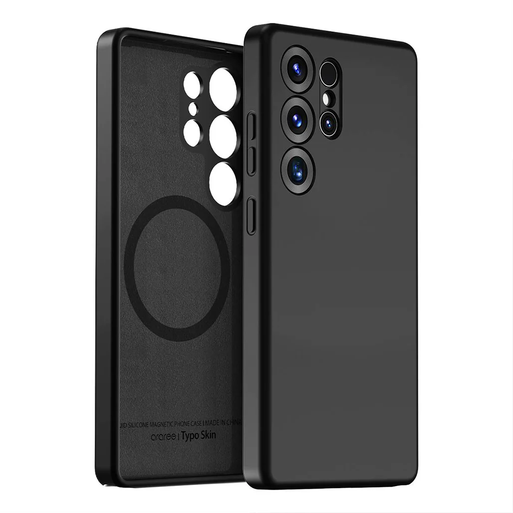 Araree Typo Skin M Soft Magnetic Case for Samsung Galaxy S25 Ultra