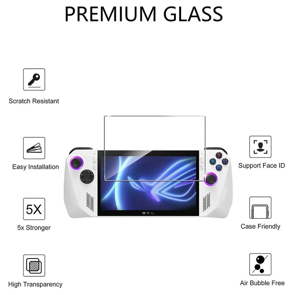ASUS ROG Ally Screen Protector Tempered Glass Ultra HD 9H - Image 5
