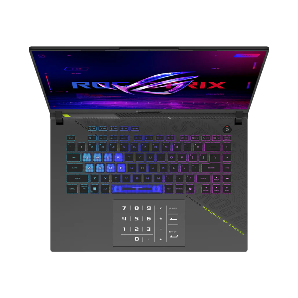 Asus ROG STRIX G16 - G614FR-RV008 - 16" - Ryzen™️ 9 9955HX - 16GB Ram - 1TB SSD - RTX 5070 Ti 12GB - 3 Years Warranty - Image 2