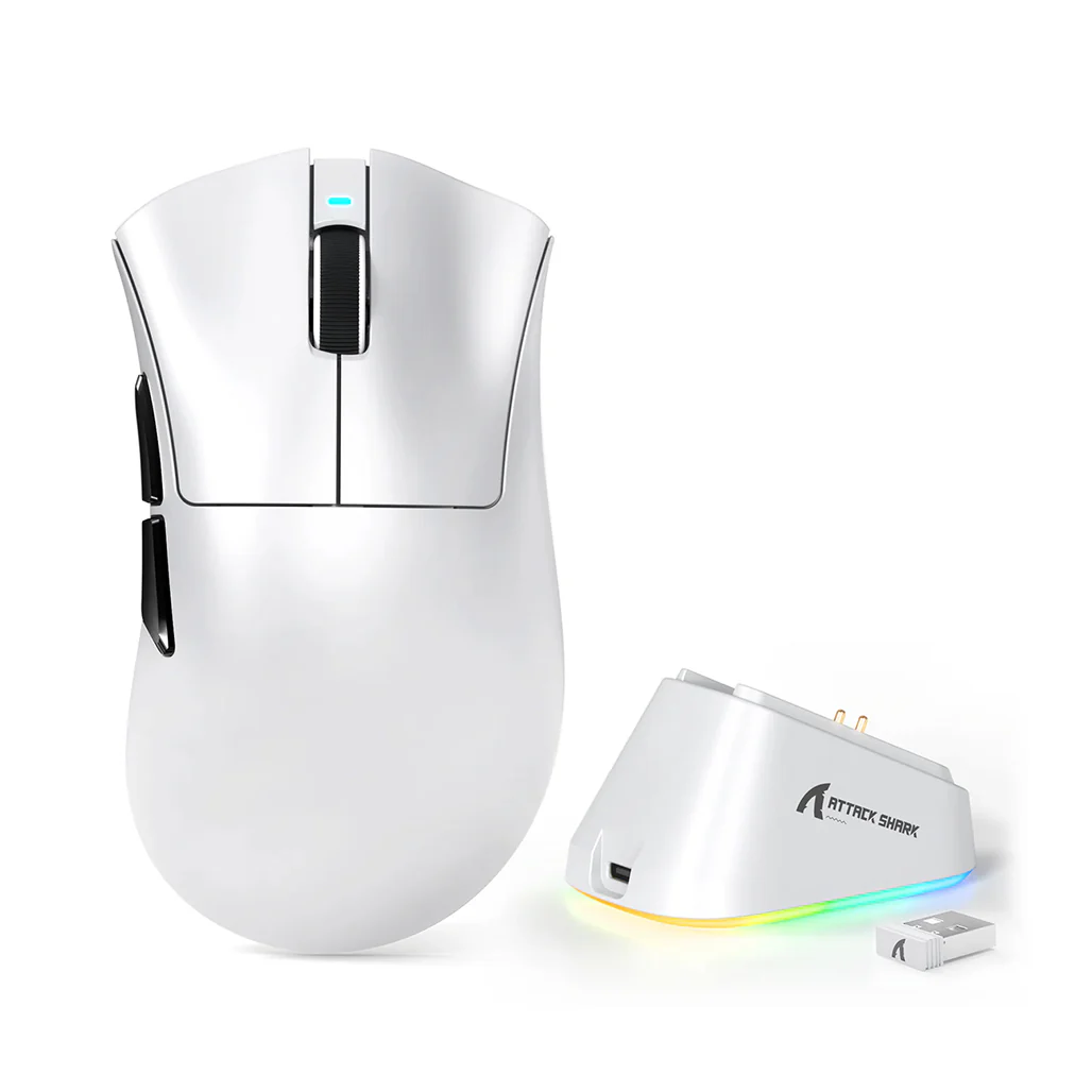 Attack Shark V3 PRO Ultra-Light Tri-Mode Gaming Mouse - Image 2