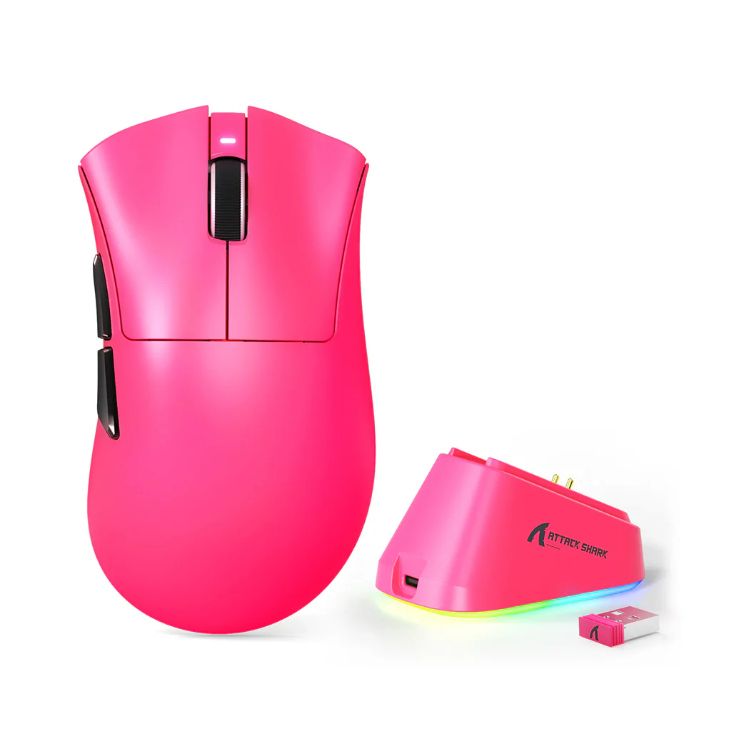 Attack Shark V3 PRO Ultra-Light Tri-Mode Gaming Mouse - Image 3