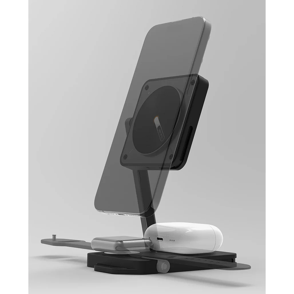 AULUMU M01 4-in-1 MagSafe Wireless Charging Station & Folding Pad - Image 11