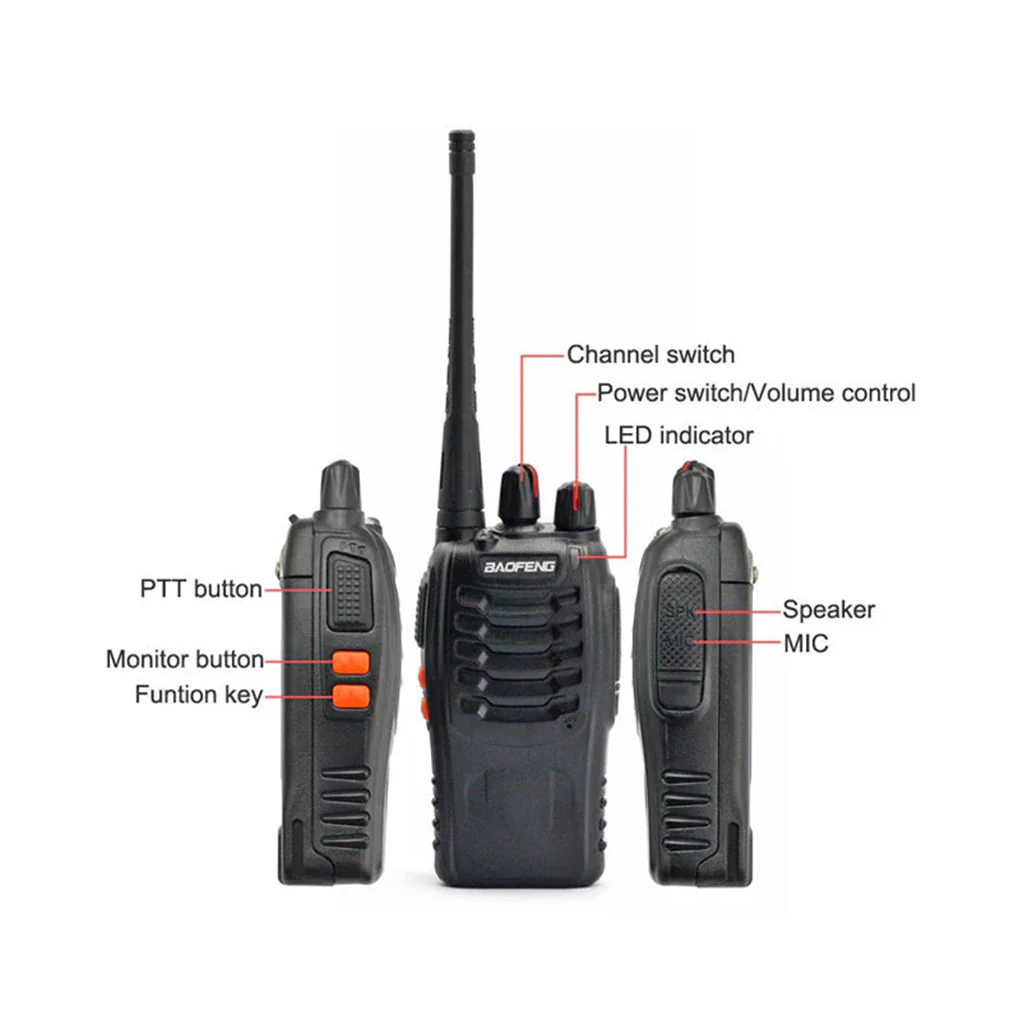 BAOFENG BF-888S 5W UHF Radio (2 Pack) - Image 5