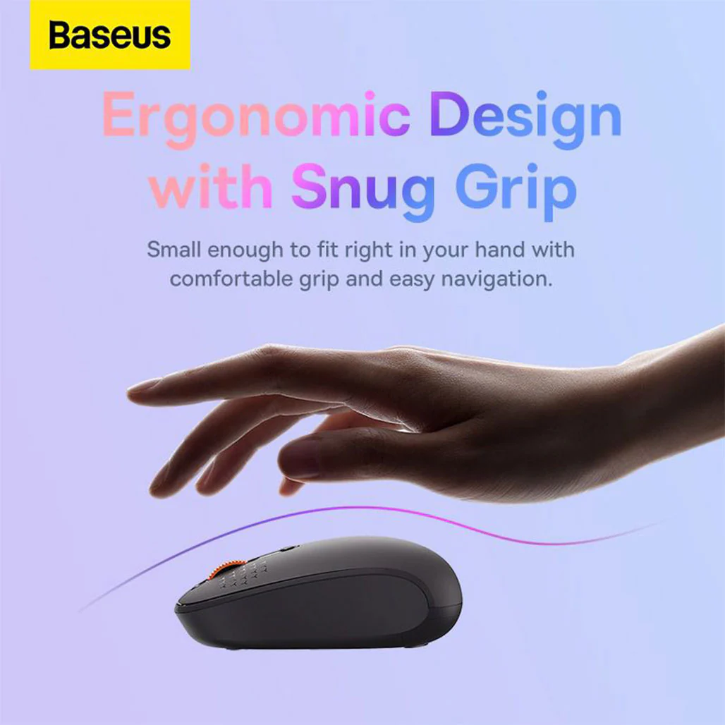 Baseus F01A - Wireless Mouse Ergonomic Precision Mouse - Image 4