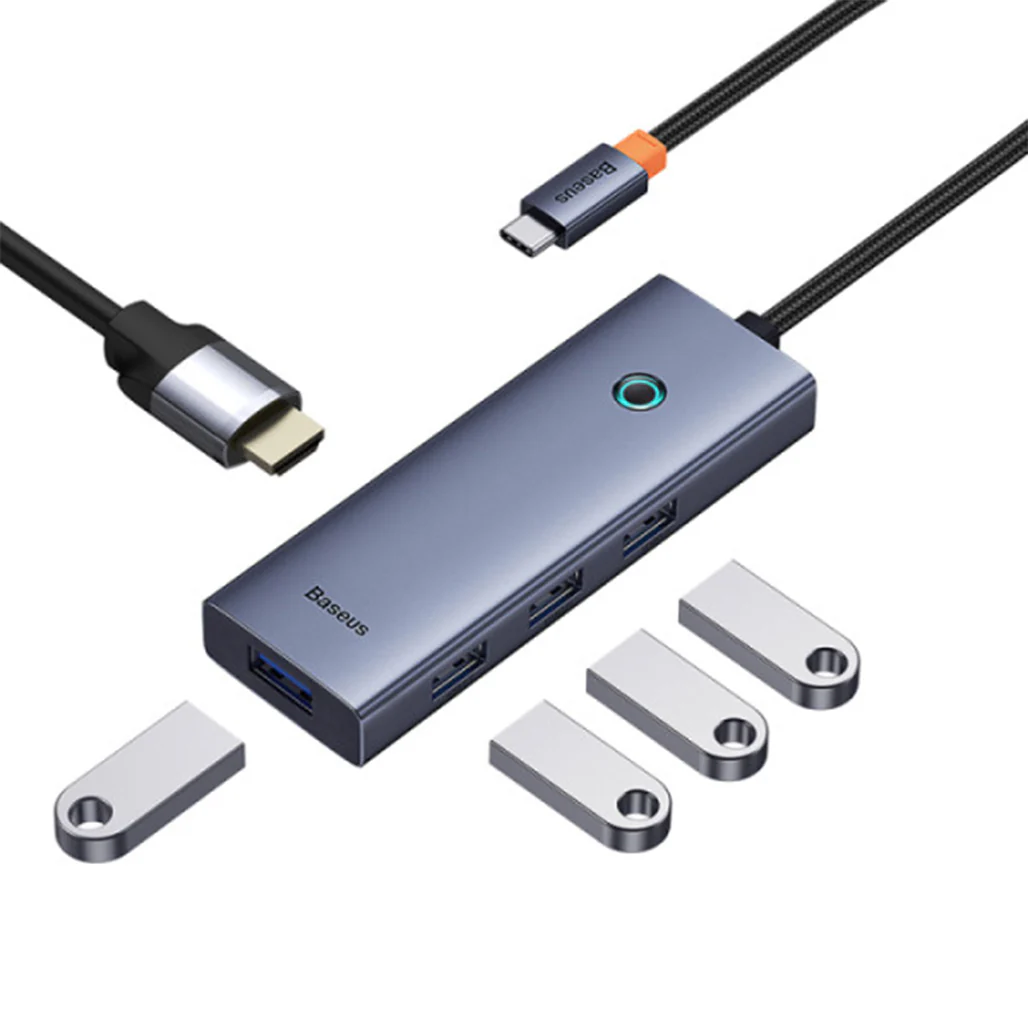 Baseus Flite Series 5-in-1 USB-C Hub - Image 3