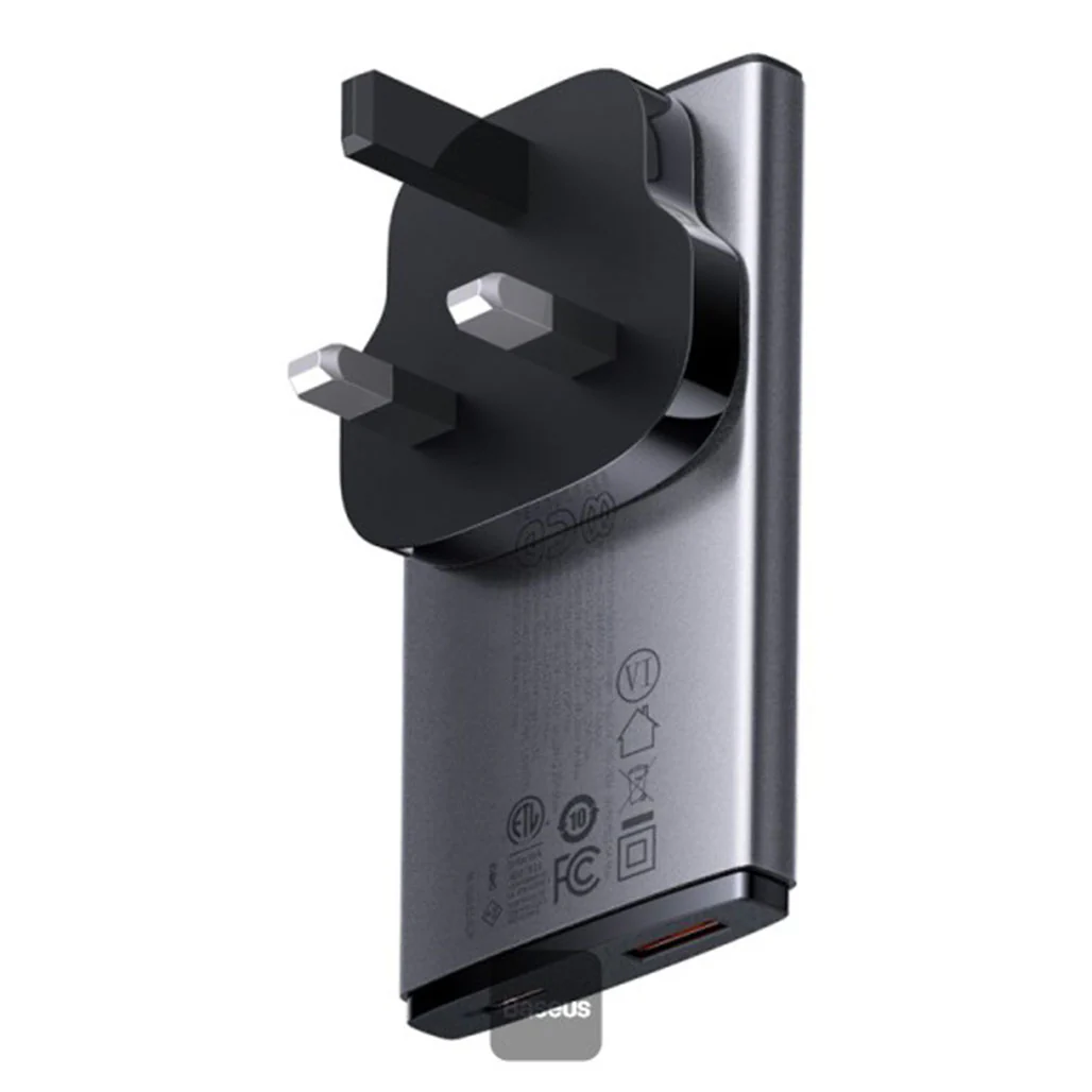 Baseus GaN5 Pro Ultra-Slim Fast Charger C+U 65W