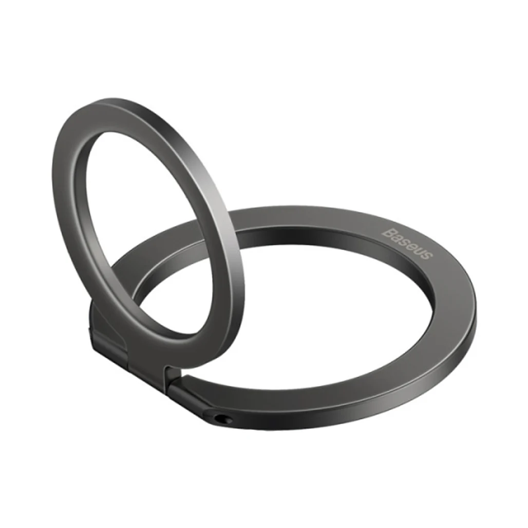 Baseus Halo Series Foldable Metal Ring Stand | 360° Rotating Magnetic Phone Holder for Hands-Free Use - Image 2