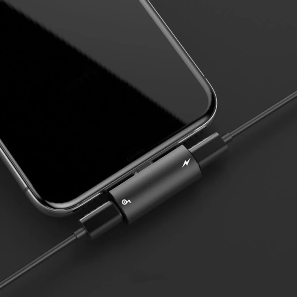 Baseus L46 iP Male to Dual iP Female Adapter - Charging, Music, and Calling Support - Image 3