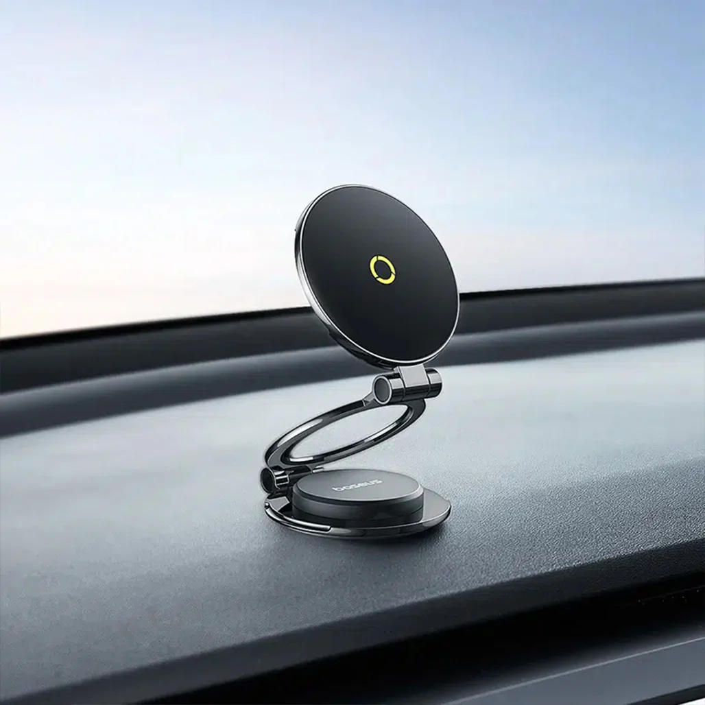 Baseus MagPro Series II Magnetic Car Mount Stick-On Version – Secure and Stylish Smartphone Holder - Image 8