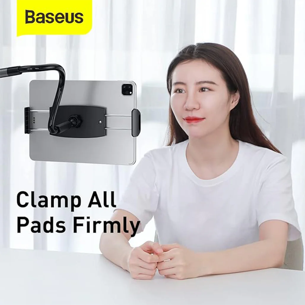 Baseus Otaku Life Rotary Adjustment Lazy Holder Pro for Phone & iPad - Gray - Image 5