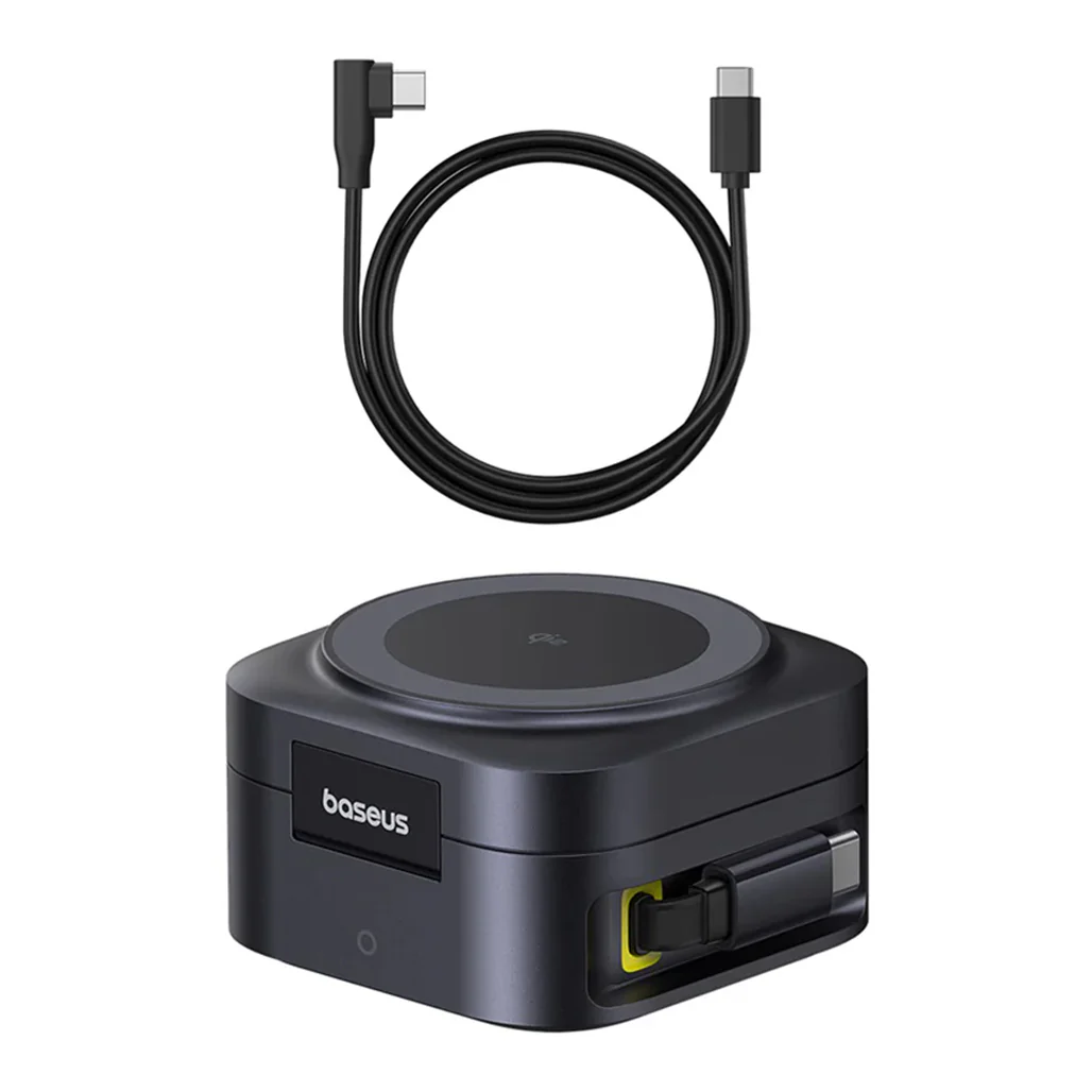 Baseus PicoGo 2-in-1 Magnetic Wireless Charger Qi2 67W – Fast, Portable Charging Solution for iPhone & Laptop - Image 6
