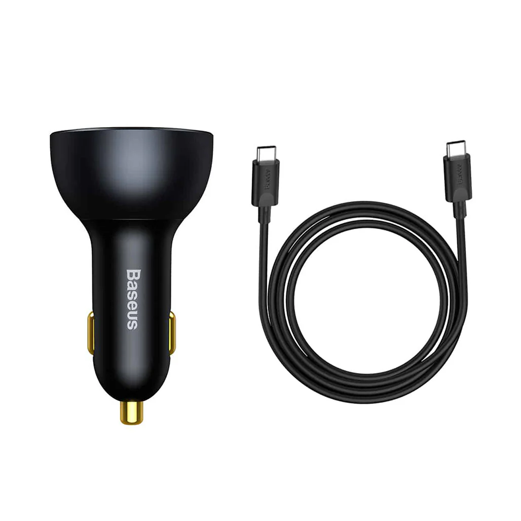 Baseus Qualcomm Quick Charge 5 Technology Multi-Port Fast Charge Car Charger - 100W + 30W + 30W - Image 3