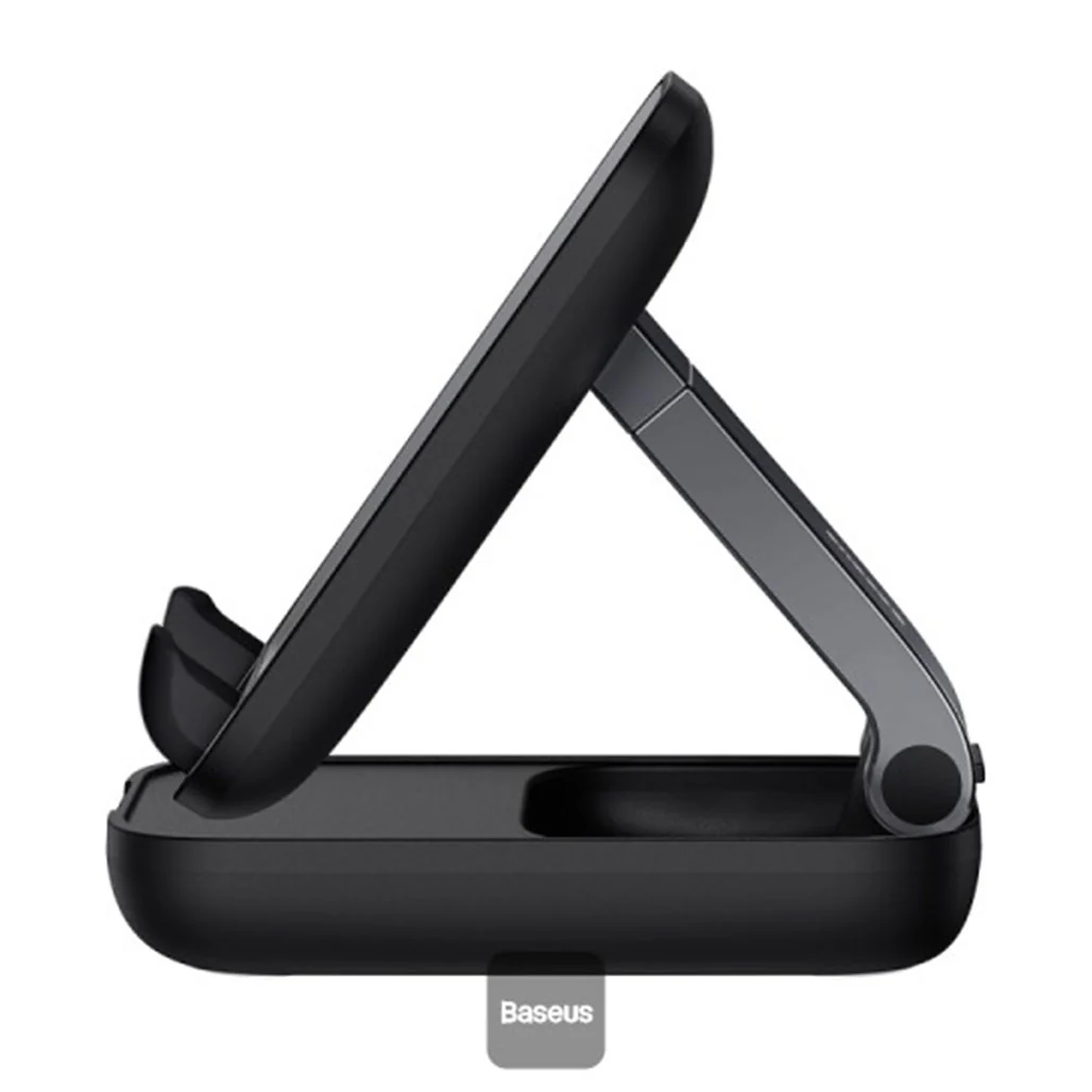 Baseus Seashell Series Folding Phone Stand Cluster - Adjustable with Mirror Panel - Image 5