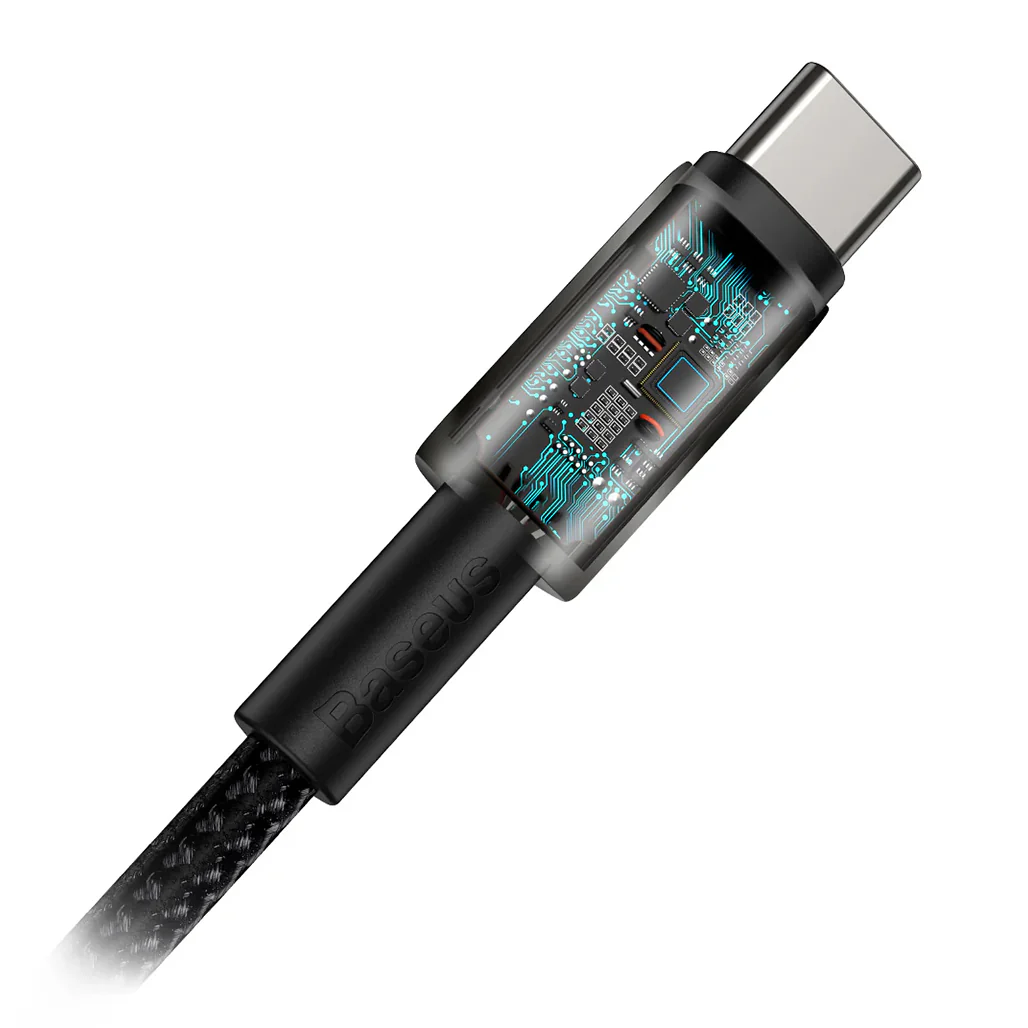 Baseus Tungsten Gold USB-C to USB-C Cable – 100W 2m - Image 5